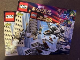 LEGO Marvel: Quinjet Aerial Battle (6869) 100% Complete No Comic Book Included