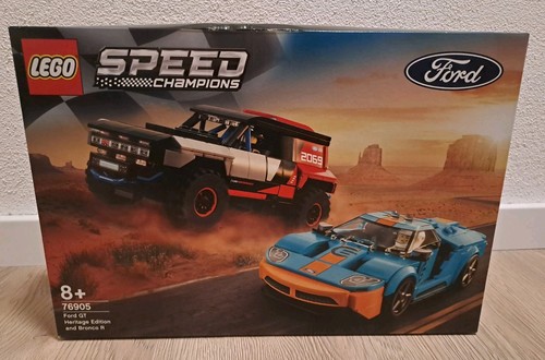 Lego 76905 Speed Champions - OVP mit KNICK - Ford Gt Heritage Edition und Bronco - Bild 1 von 4
