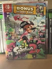 Nintendo switch Splatoon 2 Game Starter Edition With BONUS Strategy Guide (NEW)