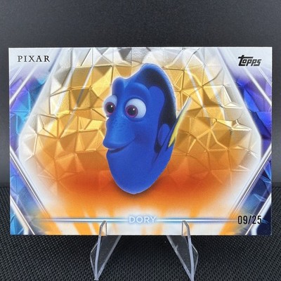 2026 Topps Disney Neon Dory Orange Diamante /25 #81 PIXAR Finding Nemo 