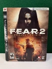 FEAR 2: Project Origin (Sony PlayStation 3 PS3, 2009) Complete CIB Tested