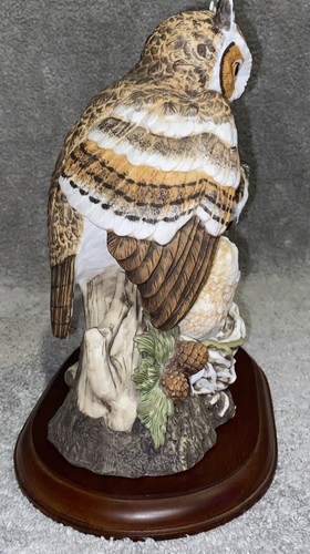 Figura Great Horned Owls The Danbury Mint de Katsumi Ito 1989 - Imagen 3 de 10