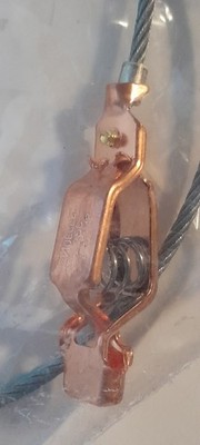 Mueller Bond Wire With 2 Alligator Clips 25C 75 Amp
