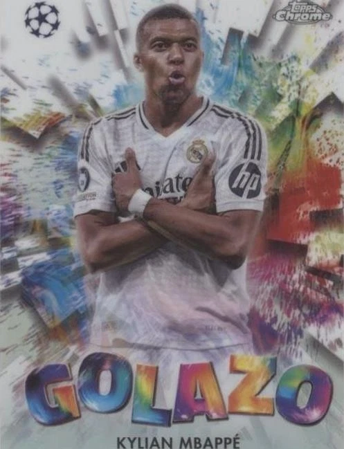 2024-25 Topps Chrome Uefa Club Competitions - Kylian Mbappé #GZ-21
