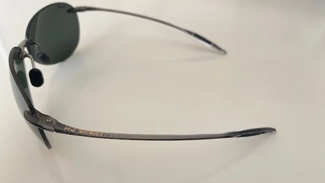 Gafas de sol Maui Jim MJ421-11 Sugar Beach lentes verdes polarizadas 62 mm - excelentes Foto 2 de 4