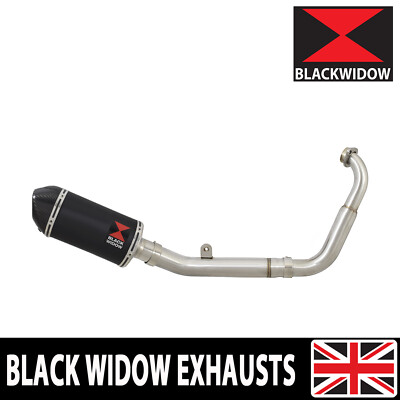 Yamaha MT125 14-19 Low Level Vollauspuffanlage Oval Schalldämpfer Enddose BC20V