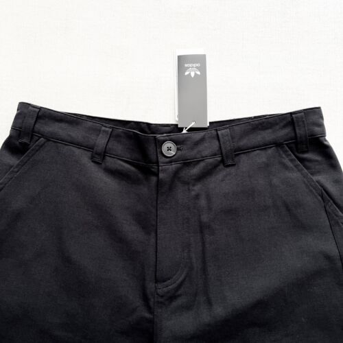 $80 NWT Men's ADIDAS Black Skate Chinos Baggy Skateboarding Cotton Pants 30x32 - Picture 4 of 8