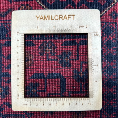 Handmade (5'6" x 5'10") Khal Mohammadi Sqaure Oriental Wool Rug - Picture 6 of 9