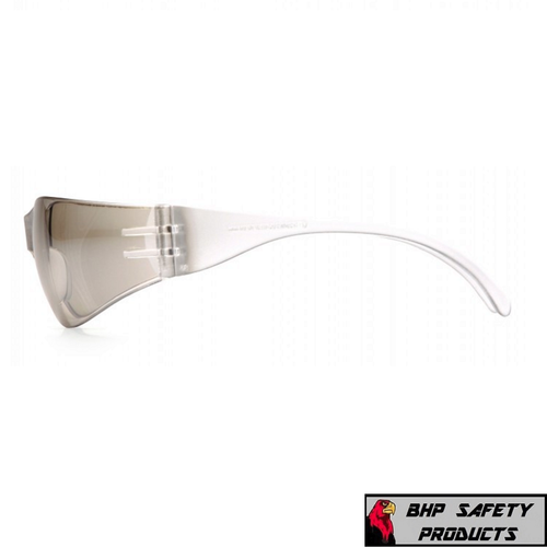 GAFAS DE SEGURIDAD PARA INTRUSOS PYRAMEX ESPEJO INTERIOR/EXTERIOR LENTES DE E/S S4180S (3 PARES) - Imagen 8 de 10