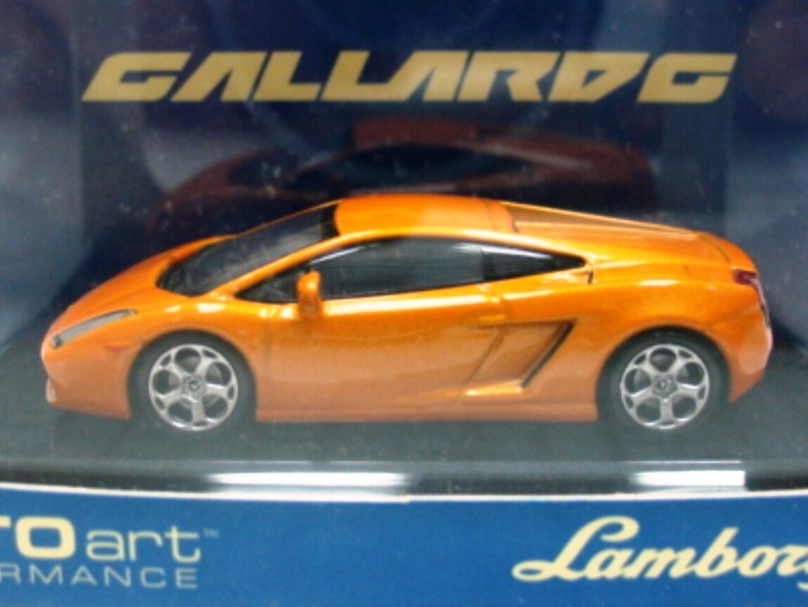 WOW EXTREMELY RARE Lamborghini Gallardo LP500 2004 Orange met 1/64