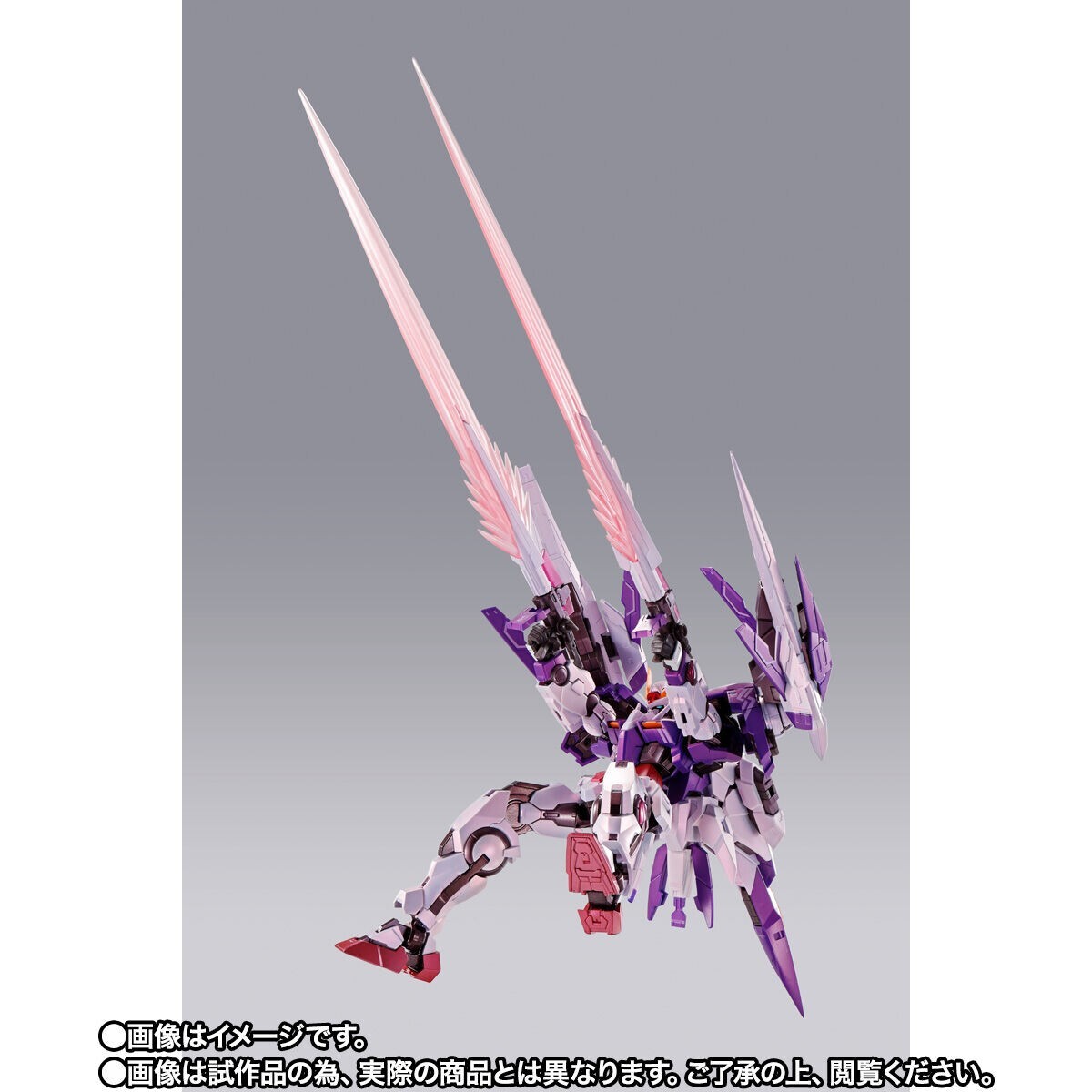 METAL BUILD Gundam 00 Trans Am Raiser Full Particle Ver. 10th