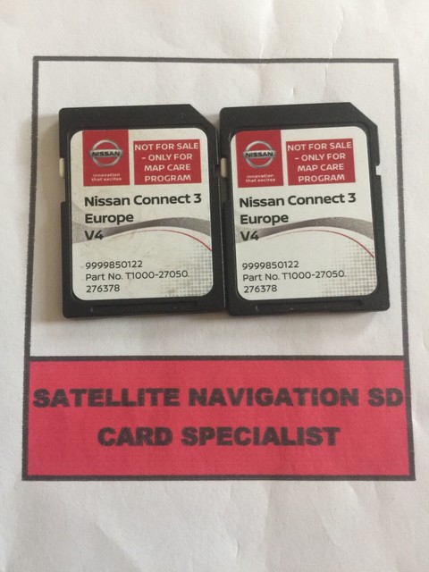 Map data nissan connect