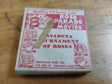 1965 Pasadena Tournament Of Roses Parade In Full Kodak Color 8MM FILM