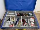Vintage Transformers Collector's Case and Figures