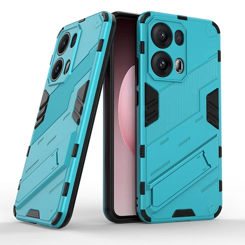 For OPPO Reno13 Pro 5G Luxury Hybrid Armor Stand Hard Dual Layer Back Case Cover - Picture 2 of 31