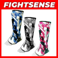 Kids Shin Instep Protectors, Leg Guards Pads Boxing, MMA, May Thai, Taekwondo 