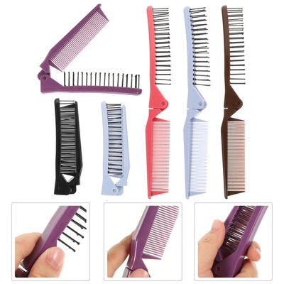  5 Pcs Schnurrbartkämme Mini-Haarbürste Styling-Glättkamm Braut