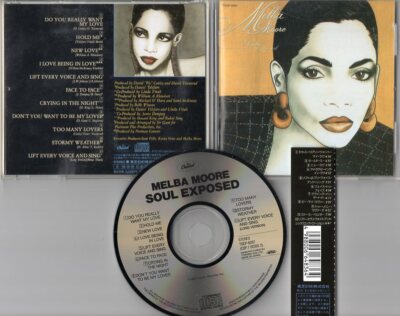 Melba Moore CD SOUL EXPOSED 1990 Japan TOCP-6267 Funk Soul Capitol - 11-track 
