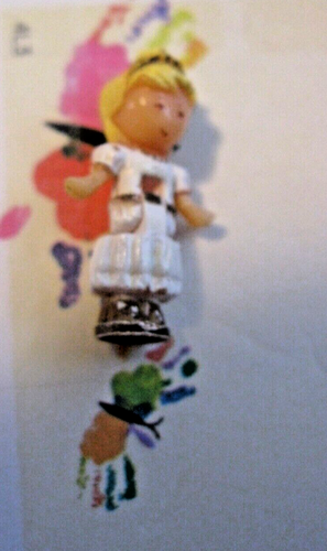 Polly Pocket Vintage Doll 1993 Jewel Surprise Locket - Polly Bluebird Toys - Picture 4 of 4