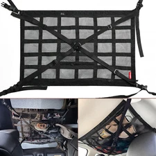 Upgrade Car Ceiling Cargo Net Pocket Double-Layer Mesh Organizer for SUVs Van US