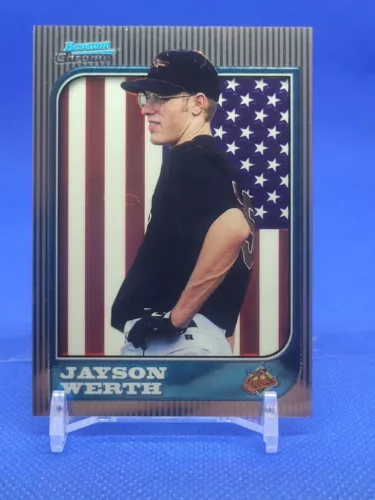 1997 Bowman Chrome International Jayson Werth #293 Rookie RC