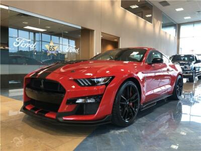 2020 Ford Mustang Shelby GT500 2020 Ford Shebly GT500 Red Mustang Coupe Sports Car