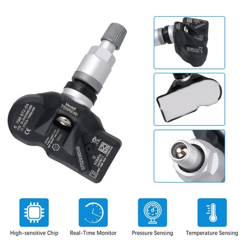4x Sensore pressione pneumatici per BMW F06 F07 F10 F11 F12 F13 X1 X3 X4 Min R57-R60 NUOVO - Foto 12 di 12