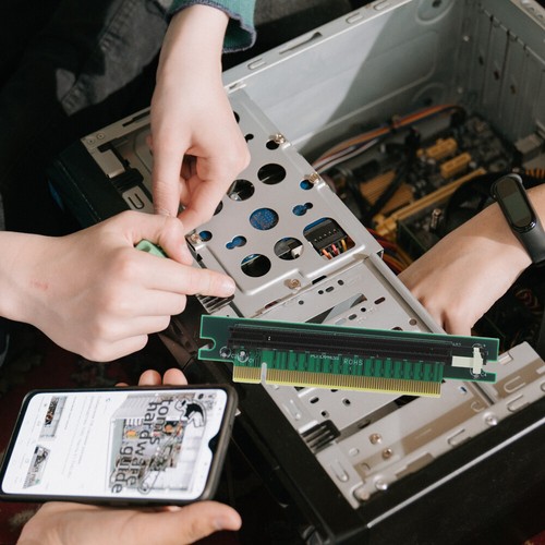 PCI-E-Adapterkarte GPU-Riser-Adapterkarte Erweiterung Für Grafikkarte - Afbeelding 5 van 12