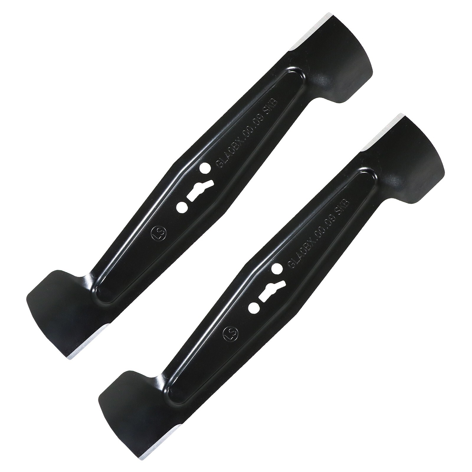 Blade for SPEAR & JACKSON CLMF2434A S2434CR Lawnmower 34cm Metal Cutter 2 Pack