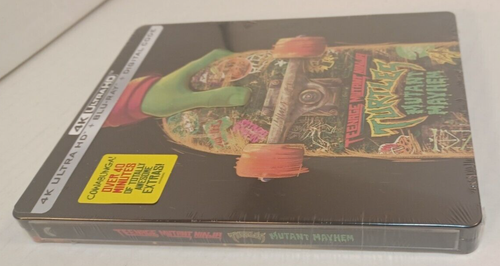 Teenage Mutant Ninja Turtles Mutant Mayhem Steelbook (4K+Blu-ray) NEW-Box S&H - Picture 7 of 8