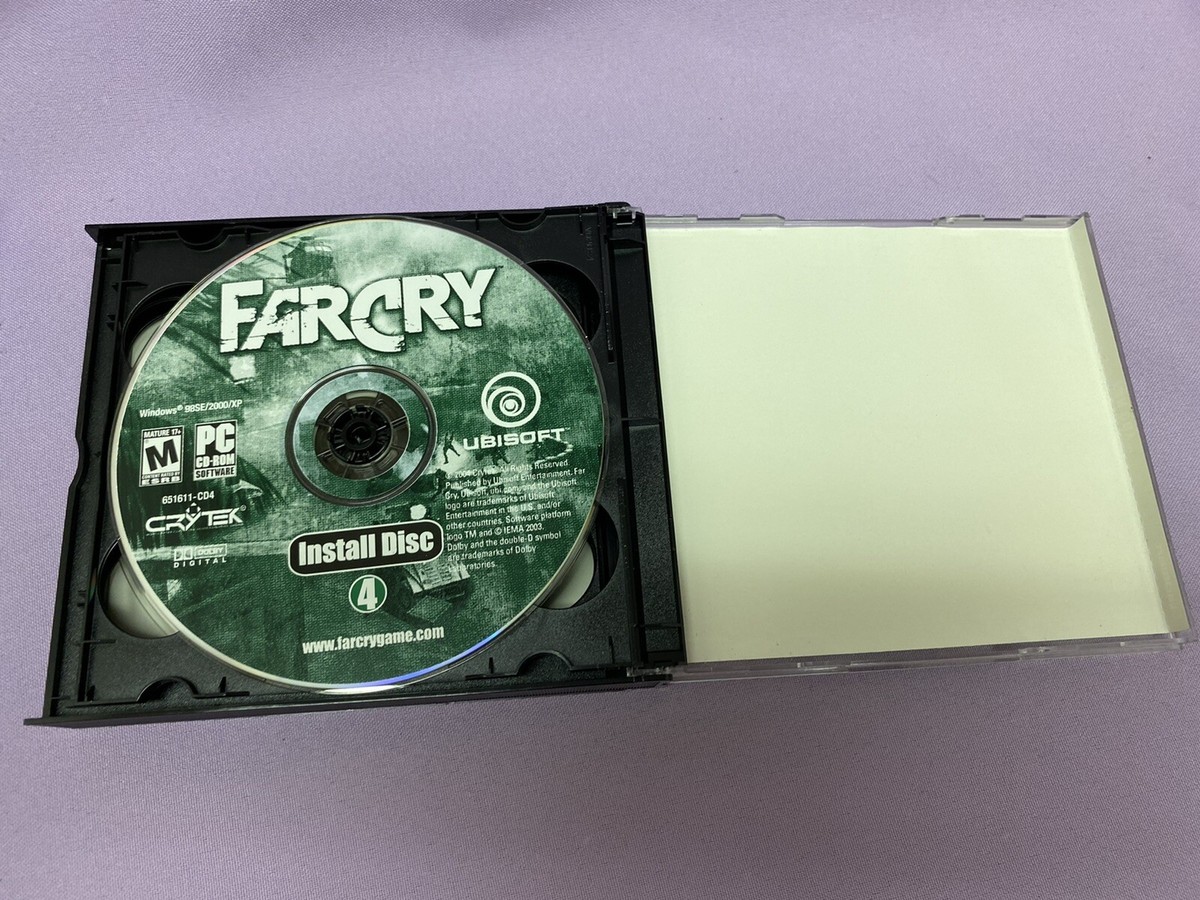 (未使用･未開封品)　Far Cry / Game gsx453j Far Cry 1 Original Big Box PC 2004 RARE Vintage Computer