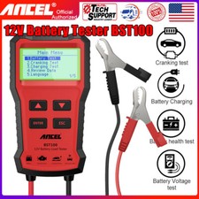 12V 2000CCA Car Battery Voltage Test Charging Diagnostic Ancel BST100 Automotive