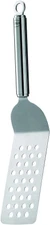 Elegant 18/10 Stainless Steel Perforated Spatula with Comfortable Handle