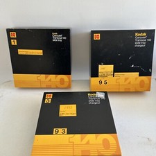 Kodak Carousel Transvue With Vaction Slides Of Niagra Falls,golfing Ect Lot Of 3