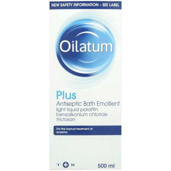 Oilatum Plus Eczema Antiseptic Emollient Bath Additive, 500ml