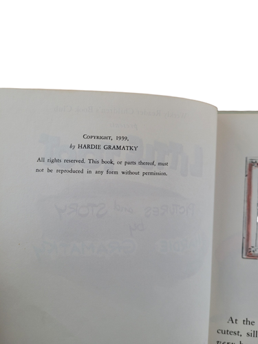 Little Toot Hardie Gramatky, 1939 Vintage Children's Book Hard Cover Rare HTF - Picture 5 of 21