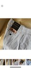new banana republic AVERY BLUE STRIPES WASHABLE LINEN PANTS SZ 2R — photo 6