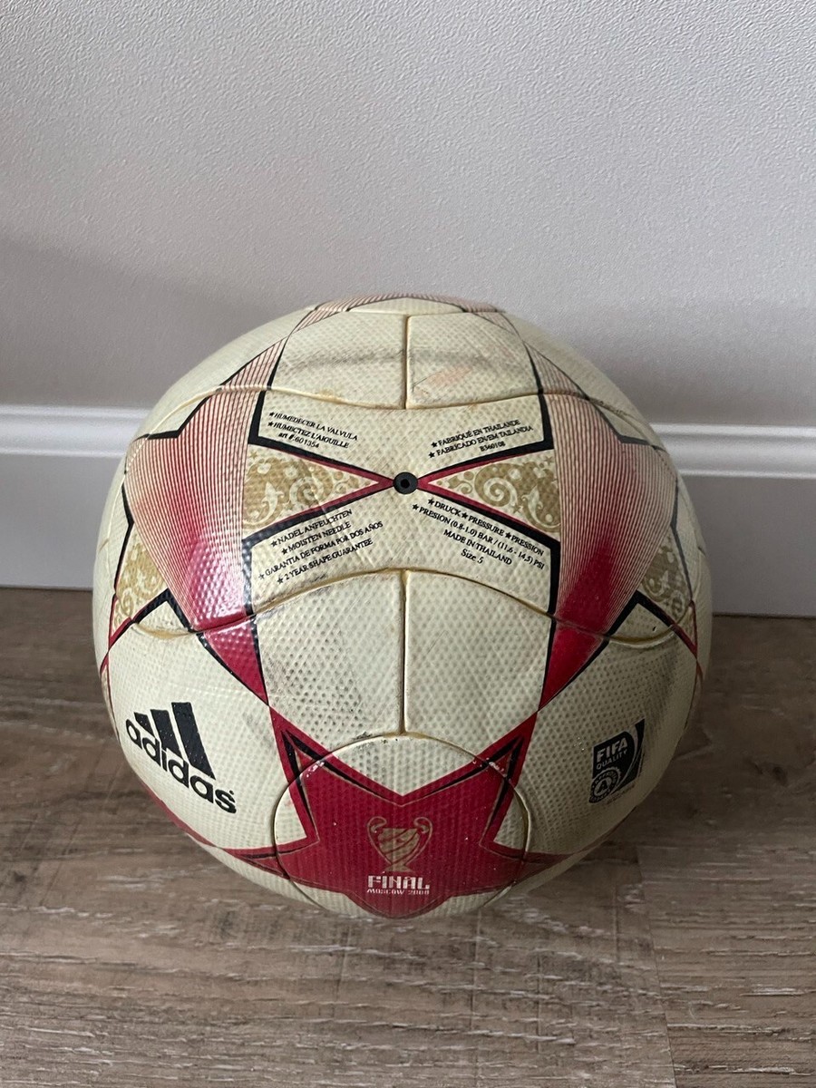 Official Match Ball Adidas Champions League 2008 Finale