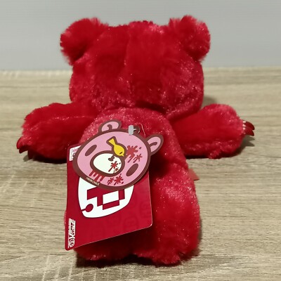 GLOOMY 5th Anniversary Limited Model レッド CHAX Gloomy Bear Lying Down Red Licky Fluffy Plush Toy Taito CGP