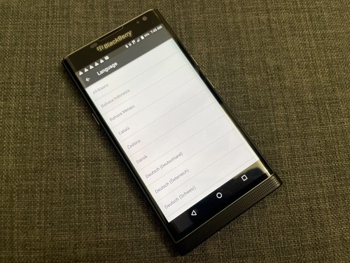 Used BlackBerry Priv STV100-3 3+32GB Black QWERTY Unlocked 4G Android Smartphone - Afbeelding 12 van 20