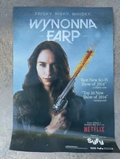 2017 SDCC WONDERCON SYFY IDW POSTER WYNONNA EARP FRISKY RISKY Exclusive