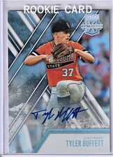 2017 Panini Elite Extra Edition - TYLER BUFFETT - AUTO #72 - Cincinnati Reds