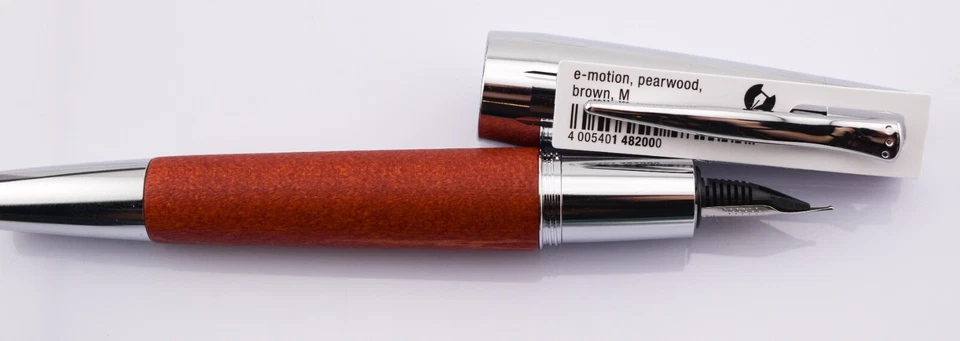 Pluma Estilográfica Faber-Castell E-Motion Marrón M 148200 Foto 2 de 4
