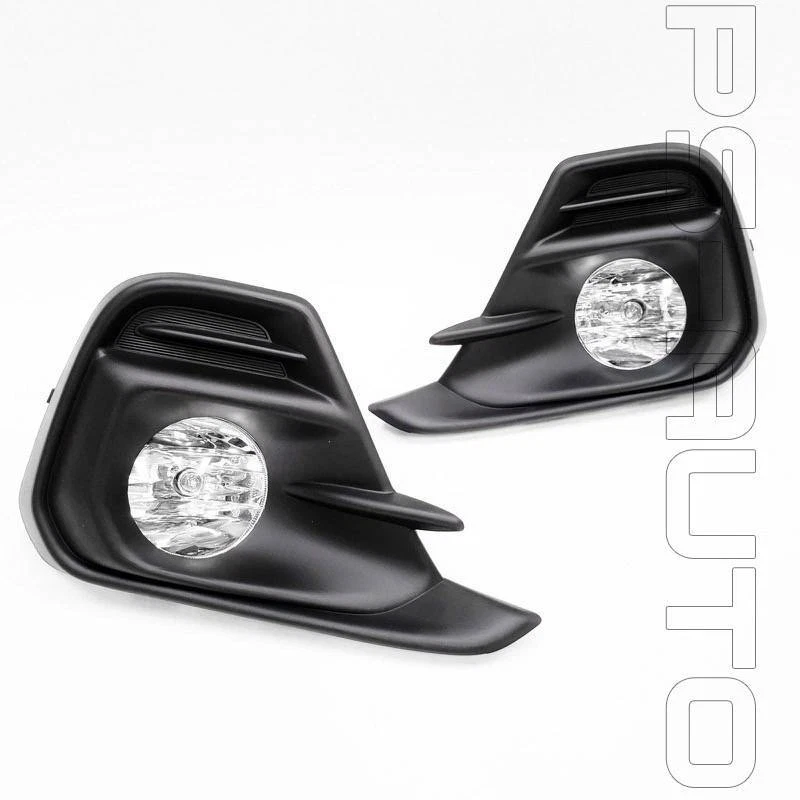 Kit de luces antiniebla transparentes para Chevrolet Spark 2016-2018 con bombillas de bisel de interruptor de cableado Foto 3 de 4