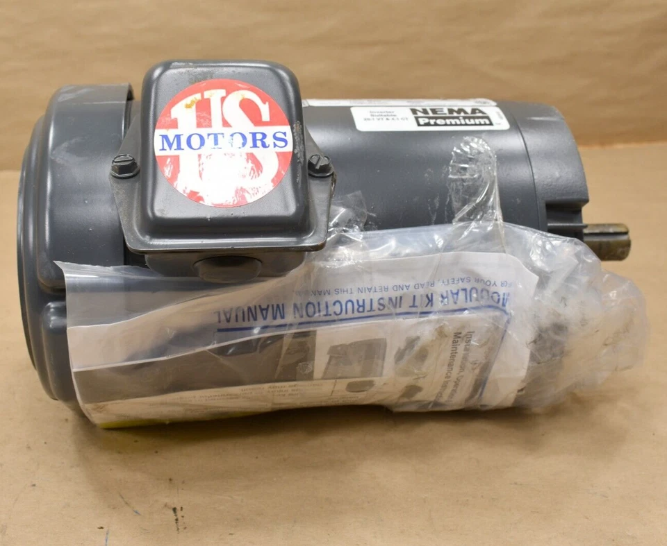 US Motors FN29 U32P2DCR 1/2HP, 3PH, 1755RPM, 60Hz,208-230/460V,U32P2DCR - Image 2 of 4