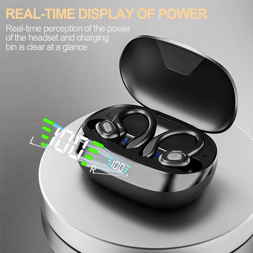 Auriculares inalámbricos estéreo Bluetooth TWS para móvil deportivo Samsung iPhone - Imagen 5 de 19