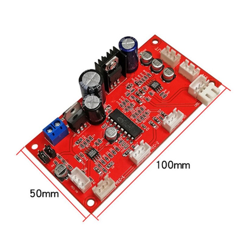 Scheda Effetto Riverbero Karaoke OK339 Con PT2399 - Amplificatore Microfono Digitale - Foto 3