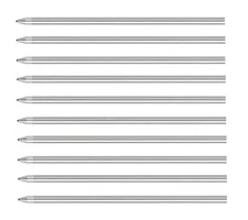 30 - Refills for CROSS Pen TECH3, TECH4, AUTOCROSS, COMPACT, 10 BLACK, BLUE, RED