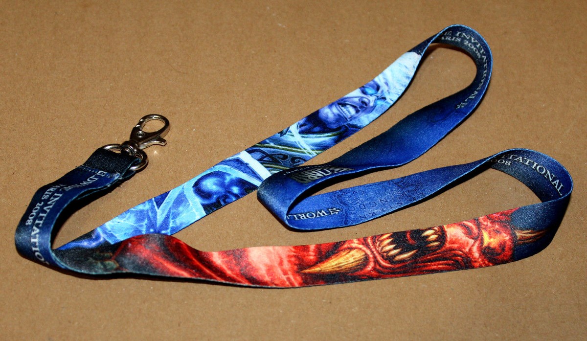 2008 Paris Blizzard Worldwide Invitational Rare Lanyard Diablo