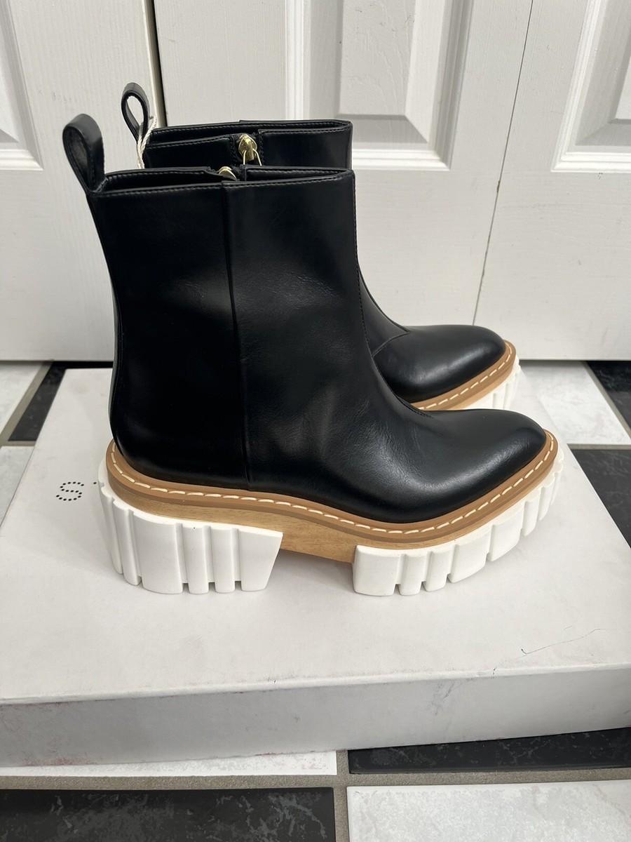 【STELLA McCARTNEY】Emilie Boots新品未 サイズ35+ Emilie over-the-knee boots in black - Stella Mc Cartney